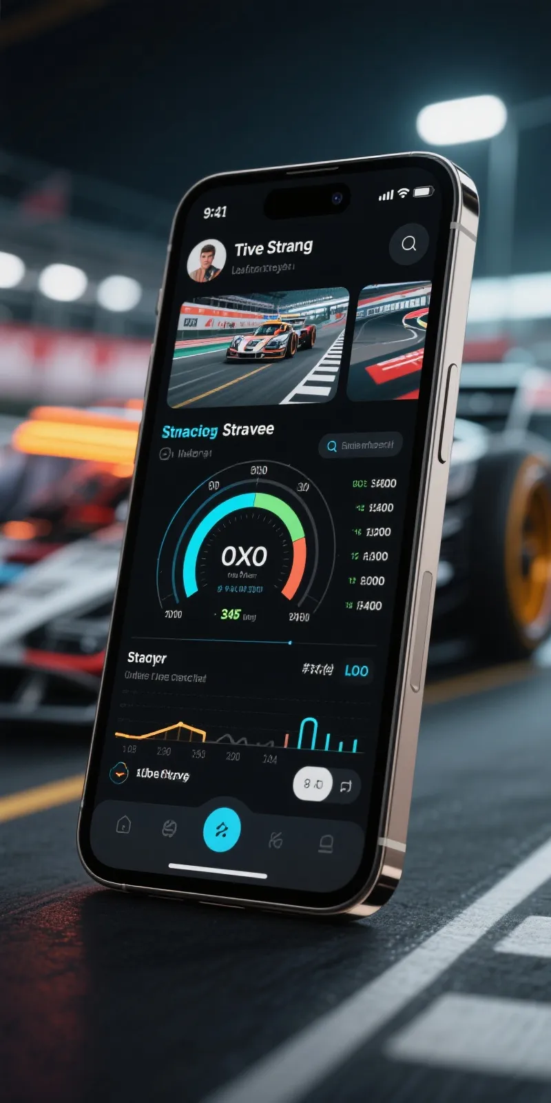 极速赛车APP界面展示